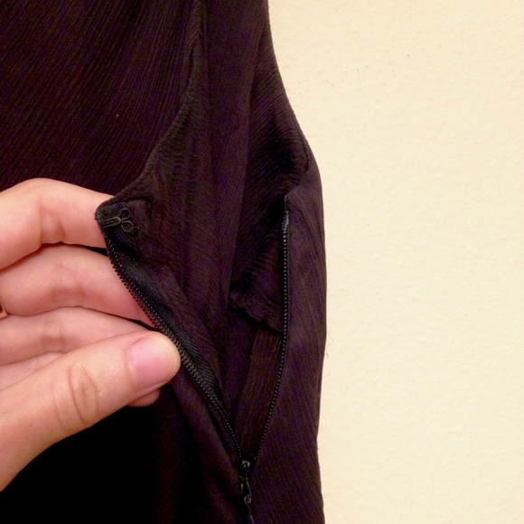 Limited Edition Asymmetrical Silk Top - Picture 6 of 6